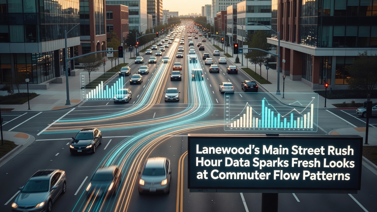 Lanewood's Main Street Rush Hour Data Sparks Fresh Looks at Commuter Flow Patterns