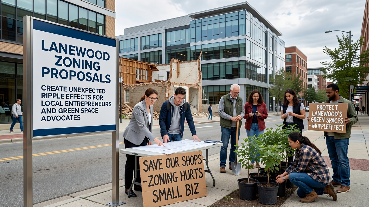 Lanewood Zoning Changes Trigger Shifts for Small Business Owners and Environmental Groups